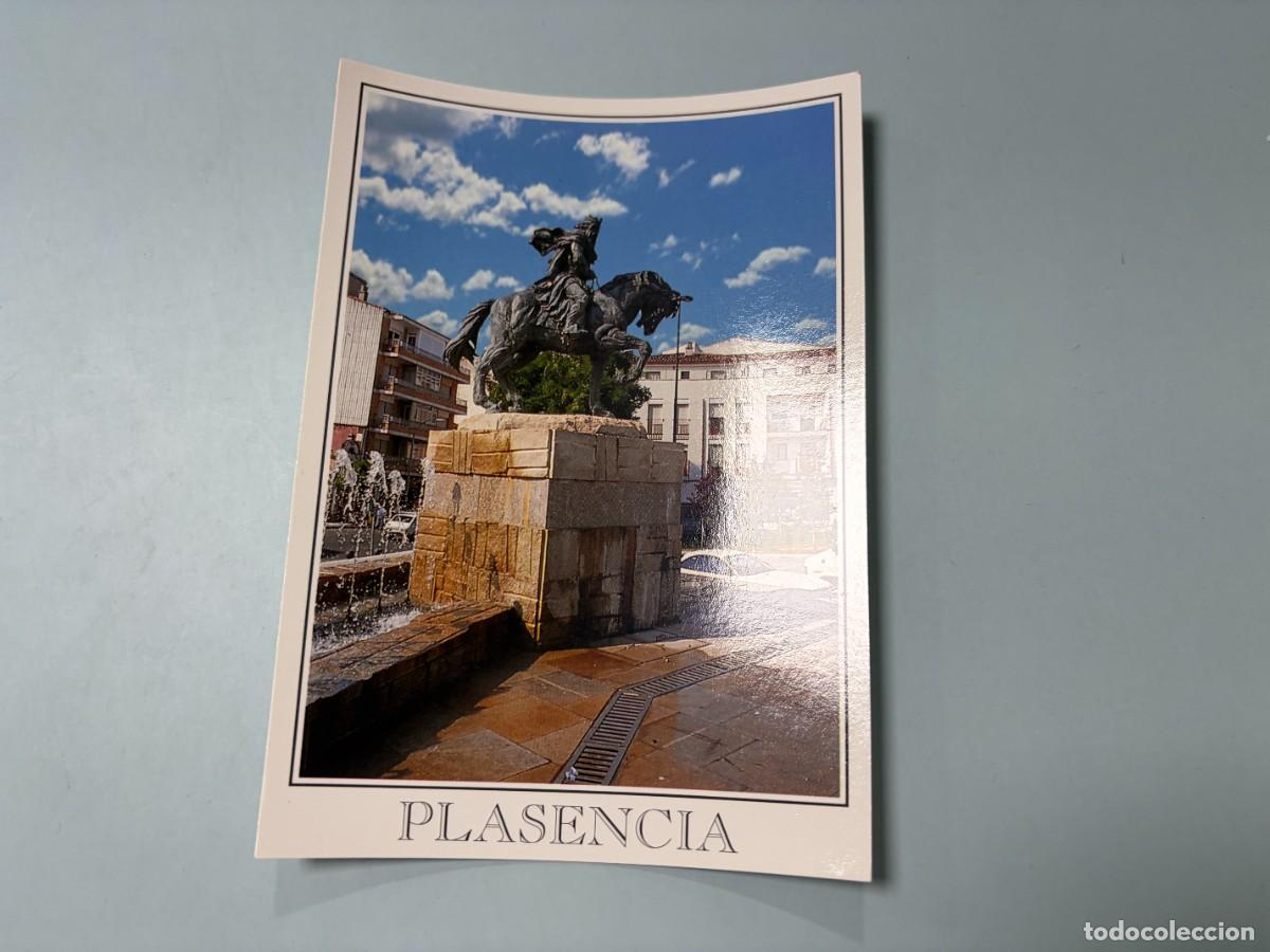 Postales: TARJETA POSTAL. C&Aacute;CERES. 69.- PLASENCIA. MONUMENTO A ALFONSO VIII.FUNDADOR. EDICIONES ARRIBAS