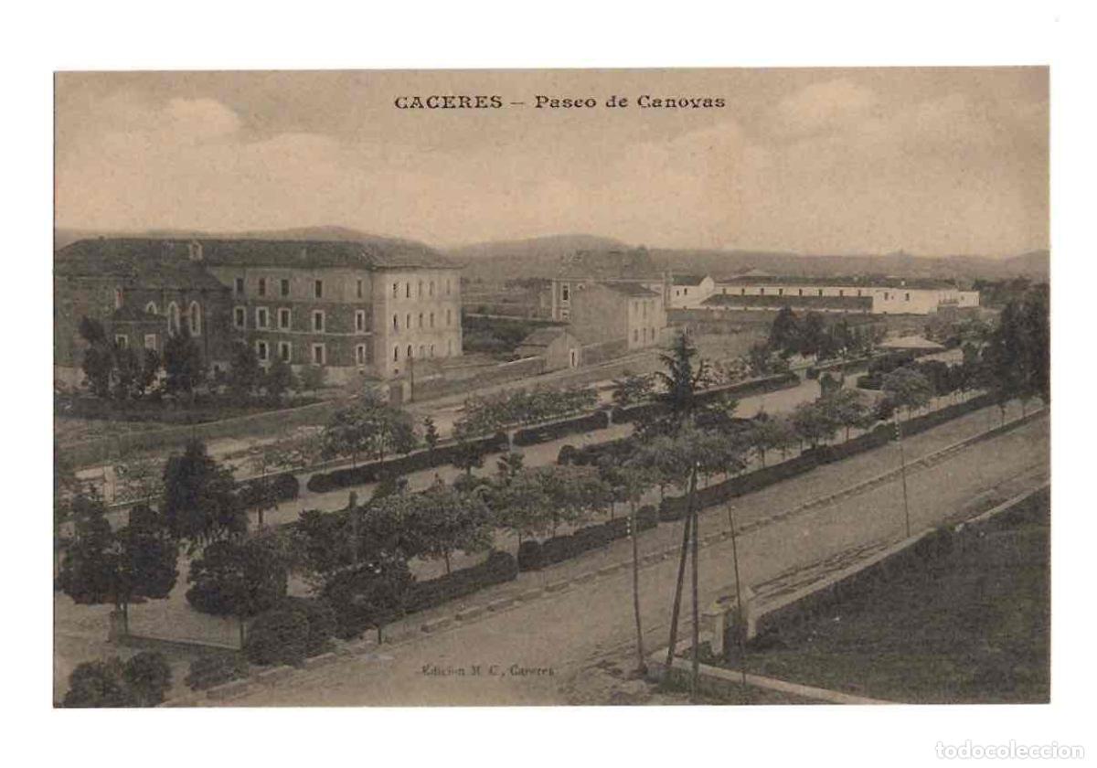 Postales: TARJETA POSTAL CACERES PASEO DE CANOVAS. EDICION M.C.