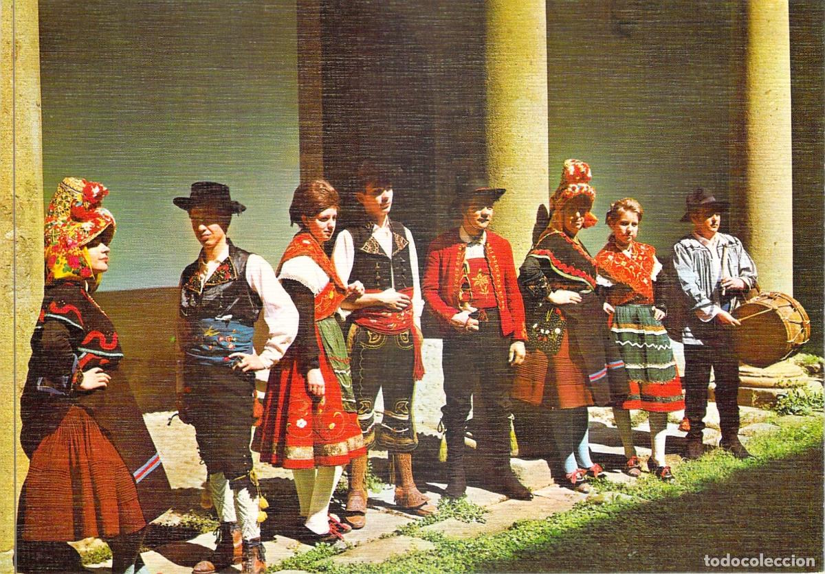 Postales: Postal Grupo T&iacute;pico de Extremadura con Trajes Regionales