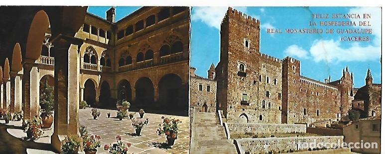 Postales: RESERVA DE HABITACION EN EL REAL MONASTERIO DE GUADALUPE.- CACERES / EXTREMADURA
