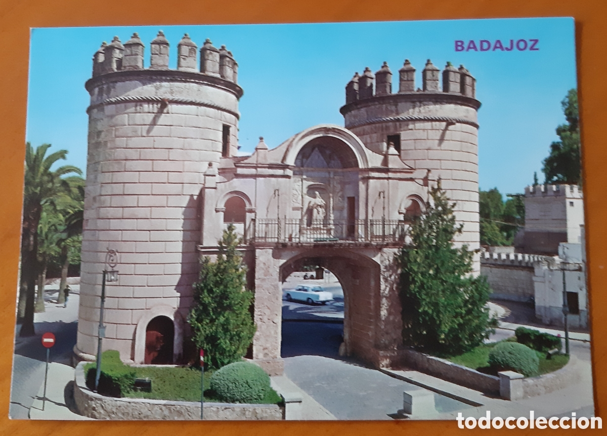 Postales: Postal Badajoz. Puerta Palma. Sin escribir. R10052