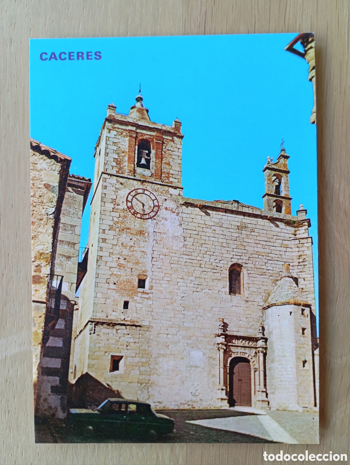 Postales: POSTAL C&Aacute;CERES SAN MATEO EDICIONES PAR&Iacute;S 934 VER REVERSO EXTREMADURA