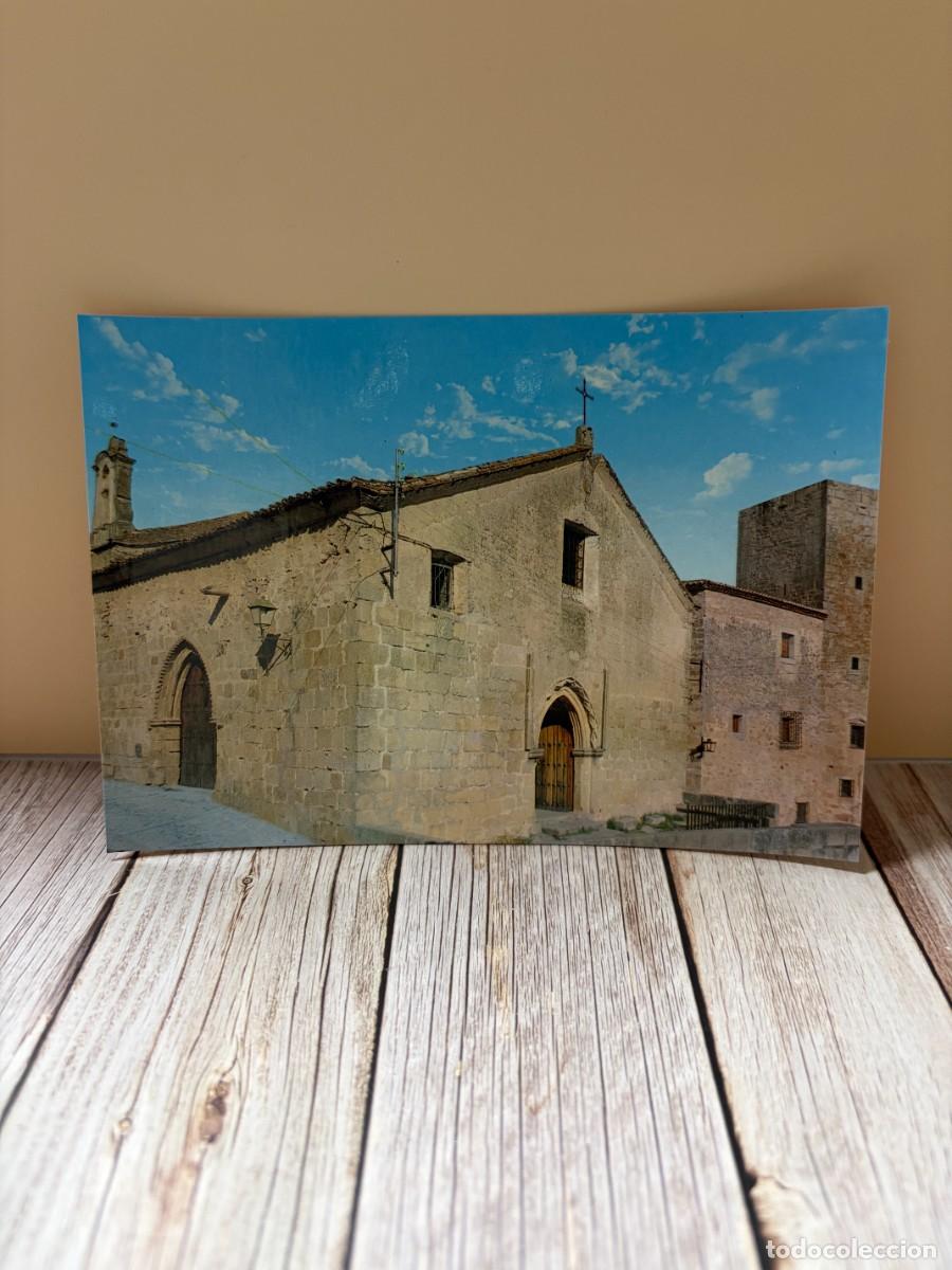 Postales: TARJETA POSTAL. C&Aacute;CERES. 46.- TRUJILLO. IGLESIA DE SANTIAGO. EDICIONES ARRIBAS