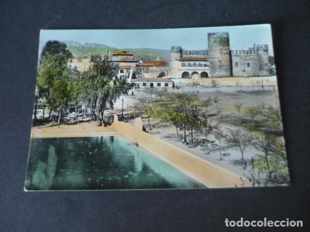 Postales: ZAFRA BADAJOZ PARQUE Y CASTILLO ED. ARRIBAS N&ordm; 1016