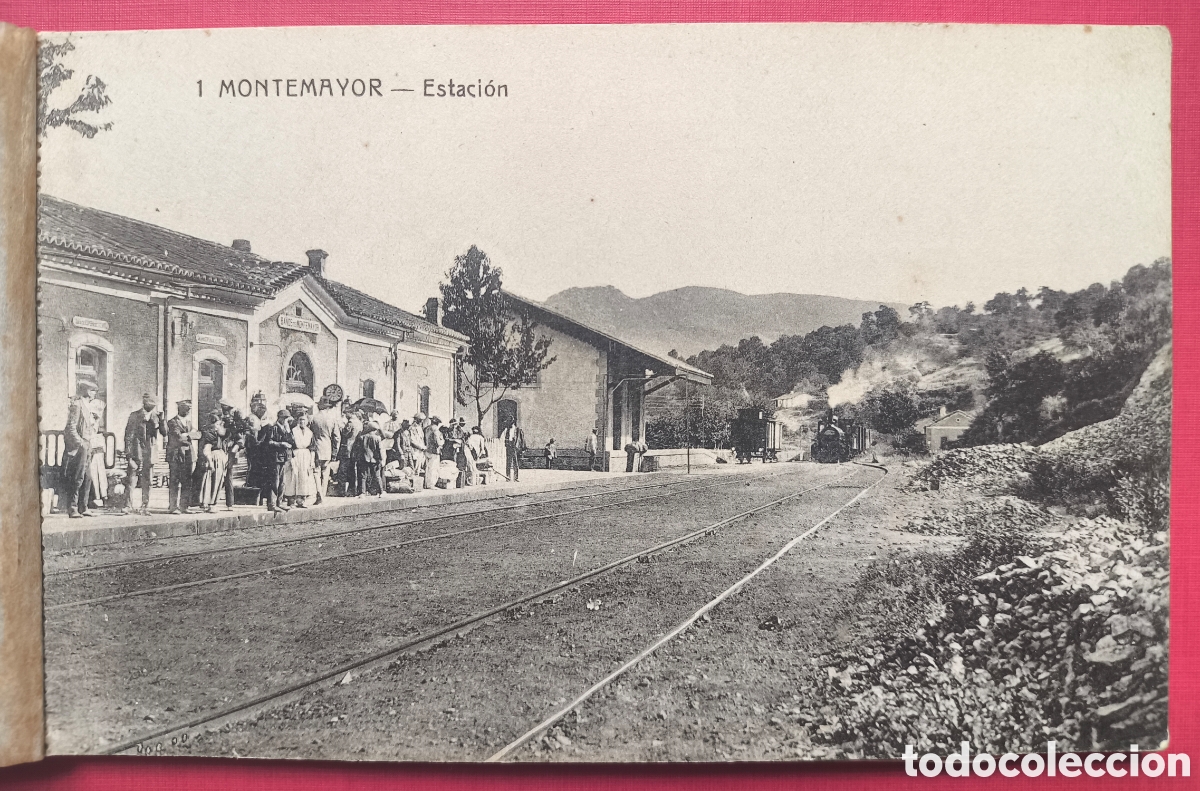 Postales: BA&Ntilde;OS DE MONTEMAYOR POSTAL BLOC 15 C&Aacute;CERES EXTREMADURA C. 1920