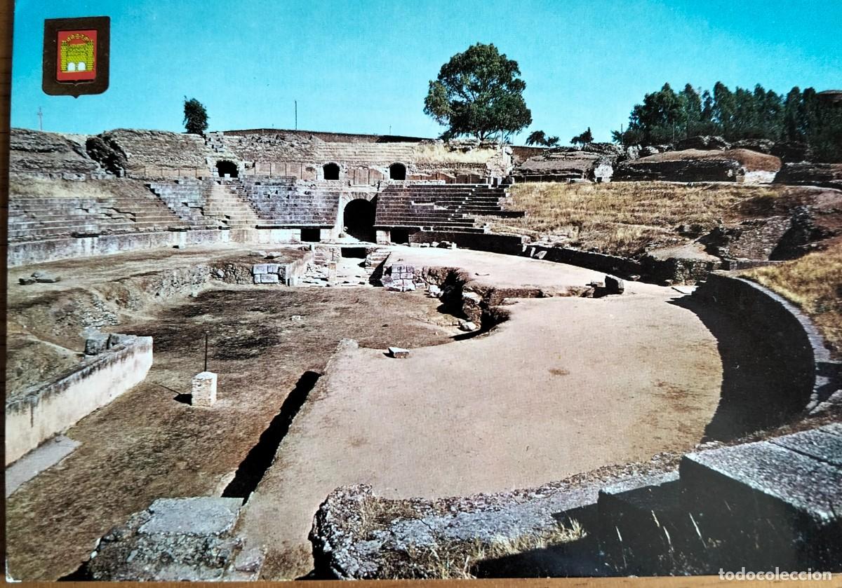 Postales: POME5 06029 MERIDA ( BADAJOZ ) A&Ntilde;O 1968