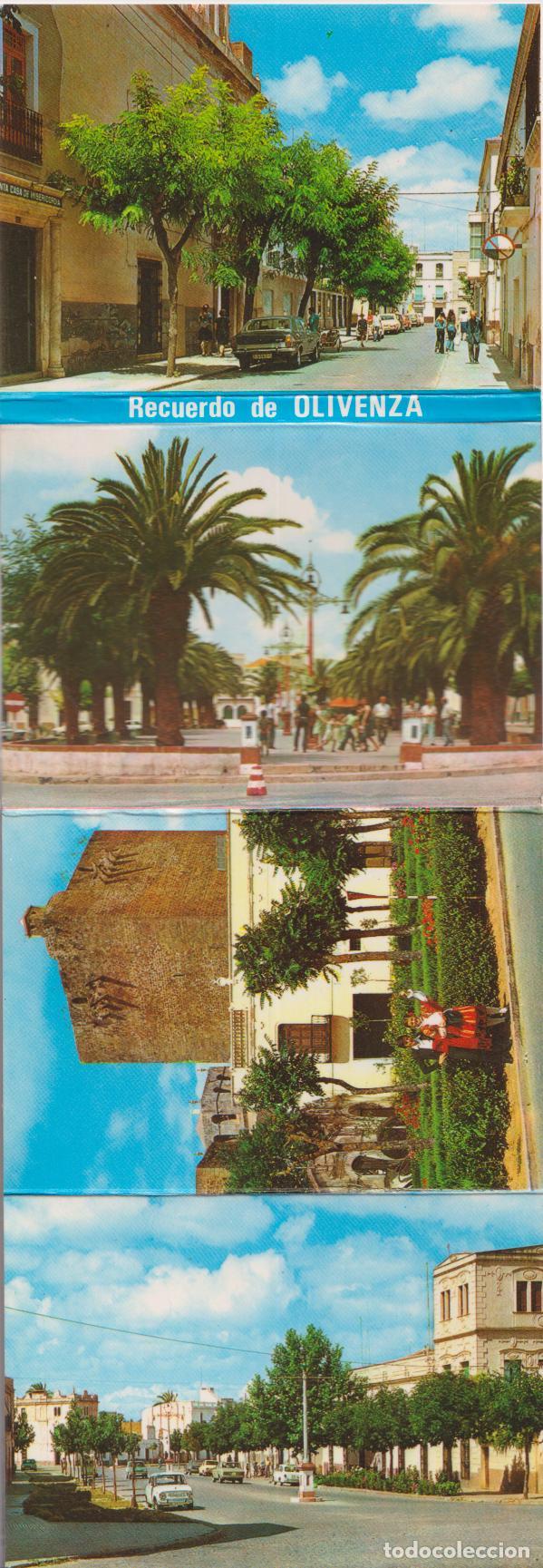 Postales: OLIVENZA (BADAJOZ) - DESPLEGLABLE 10 POSTALES - PAPELERIA SUCEDOR DE MARTINEZ RENGIFO