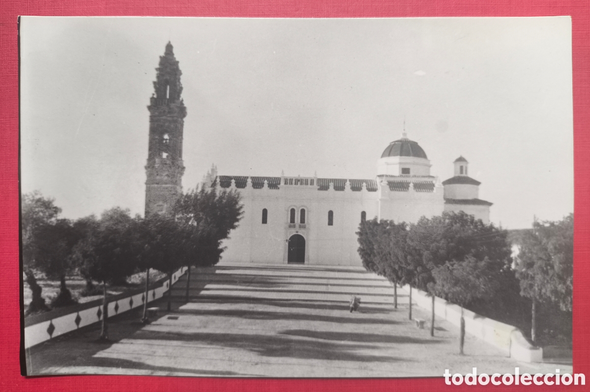 Postales: OLIVA DE LA FRONTERA SANTUARIO POSTAL FOTOGR&Aacute;FICA BADAJOZ EXTREMADURA C. 1955