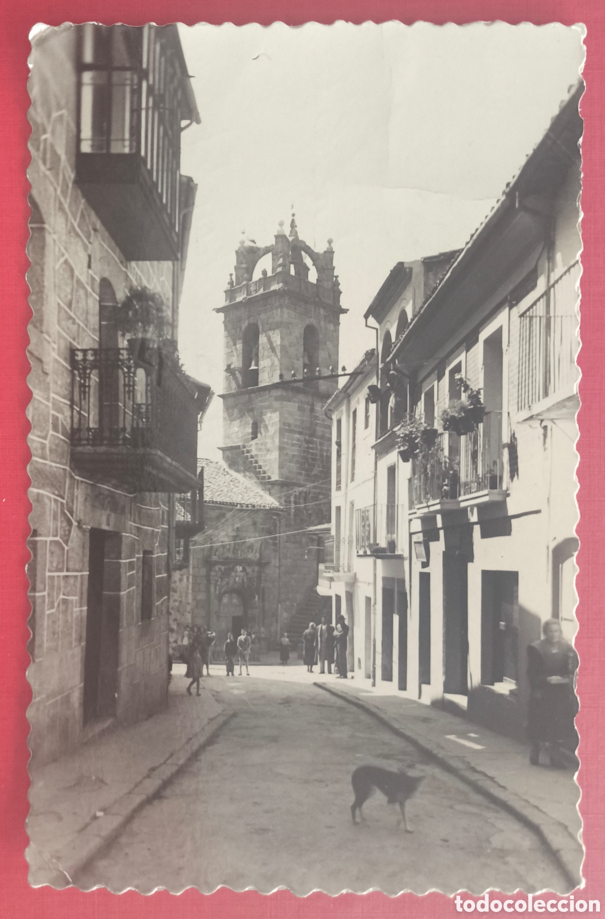 Postales: BA&Ntilde;OS DE MONTEMAYOR CALLE DR. RENGIFO POSTAL FOTOGR&Aacute;FICA C&Aacute;CERES EXTREMADURA C. 1955