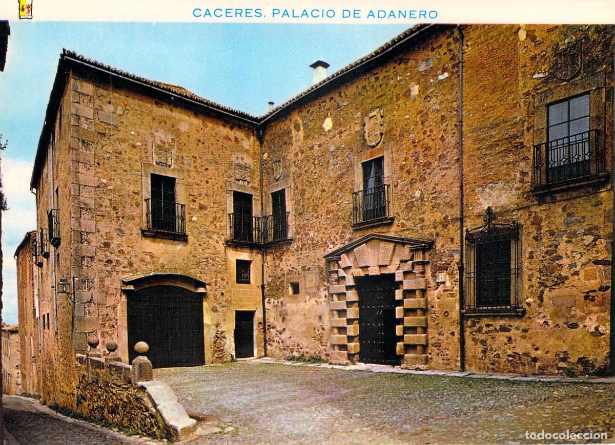 Postales: Postal Palacio de Adanero en C&aacute;ceres
