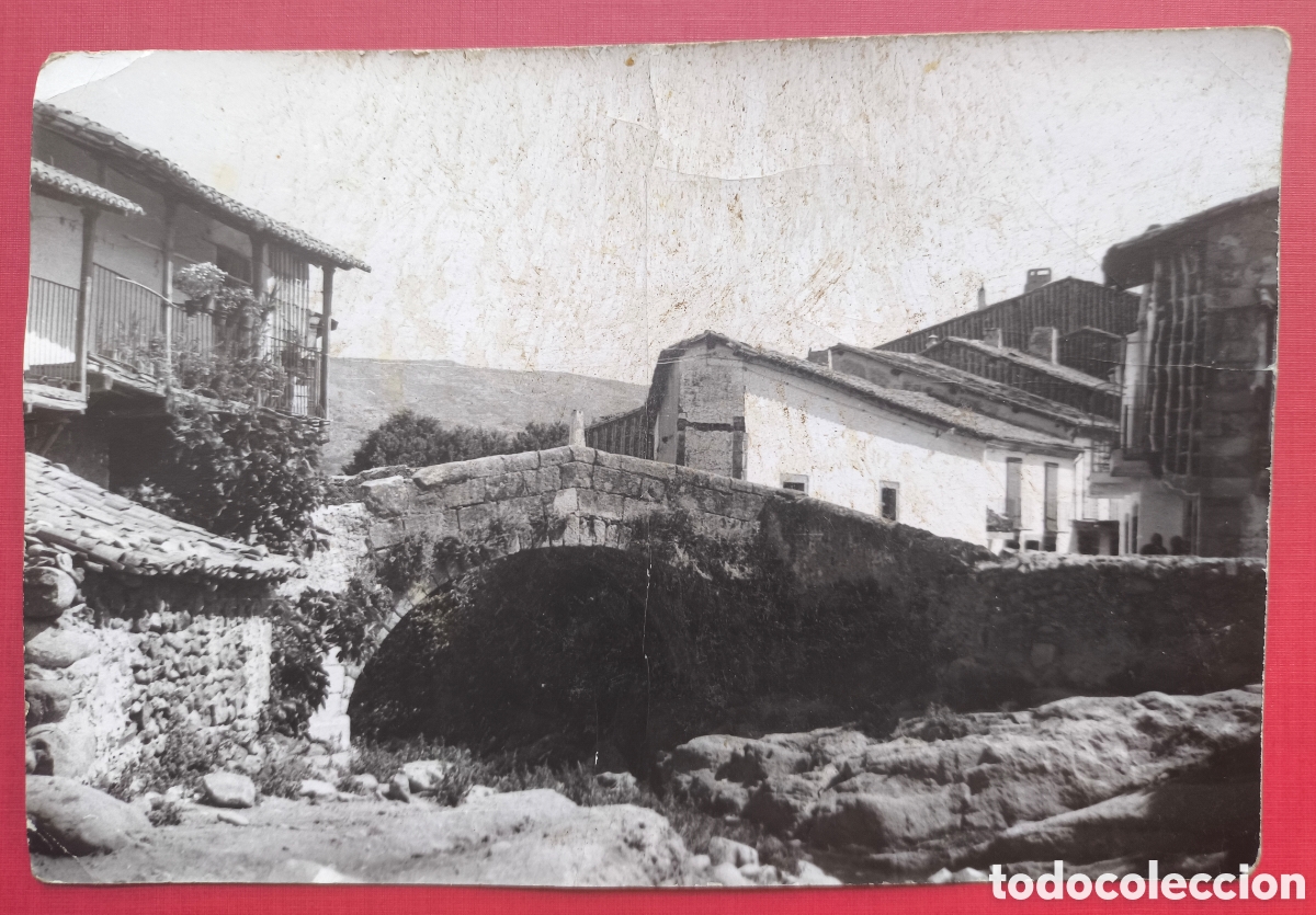 Postales: ALDEANUEVA DEL CAMINO PUENTE POSTAL FOTOGR&Aacute;FICA C&Aacute;CERES EXTREMADURA C. 1965
