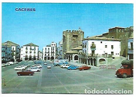 Postales: PLAZA GENERAL MOLA / GENERAL MOLA SQUARE.- CACERES