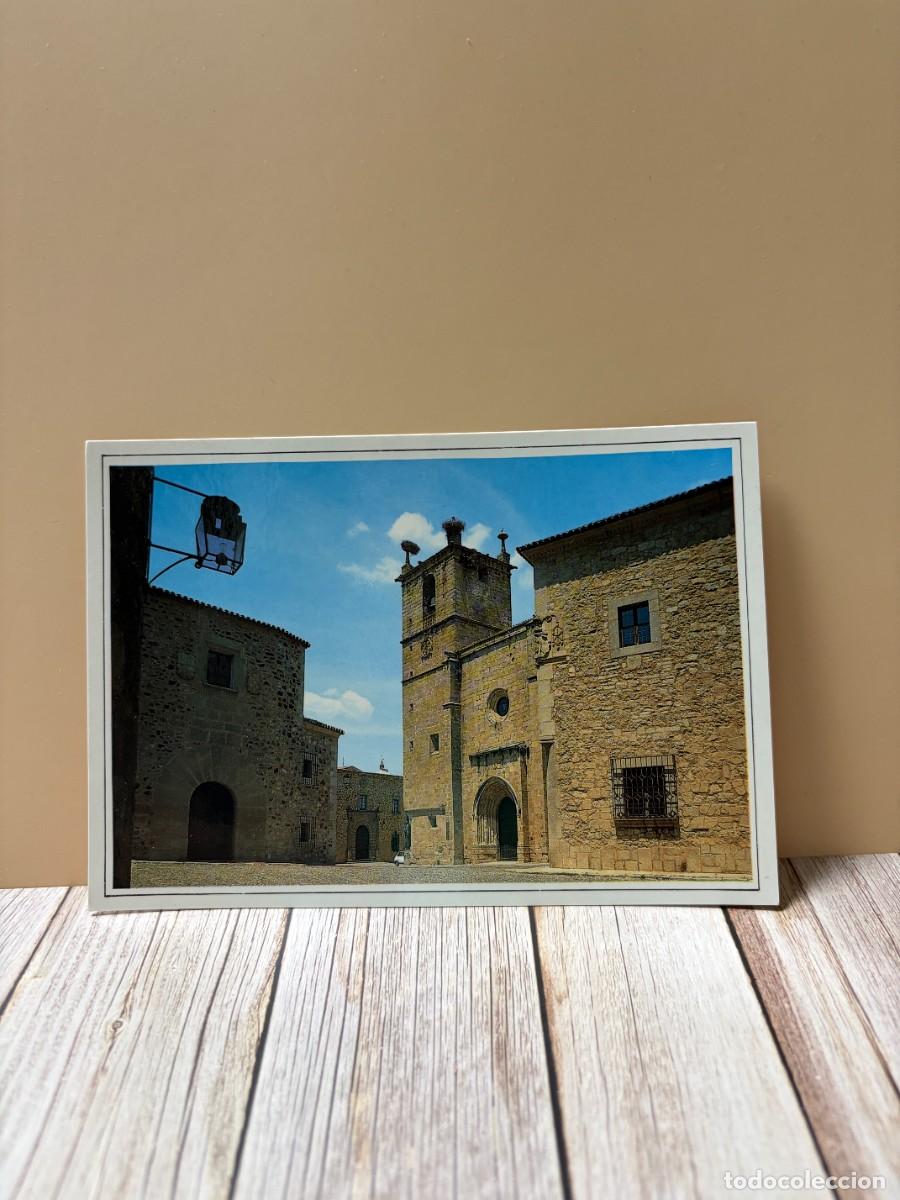 Postales: TARJETA POSTAL. C&Aacute;CERES. 97.- IGLESIA CONCATEDRAL. EDICIONES ARRIBAS