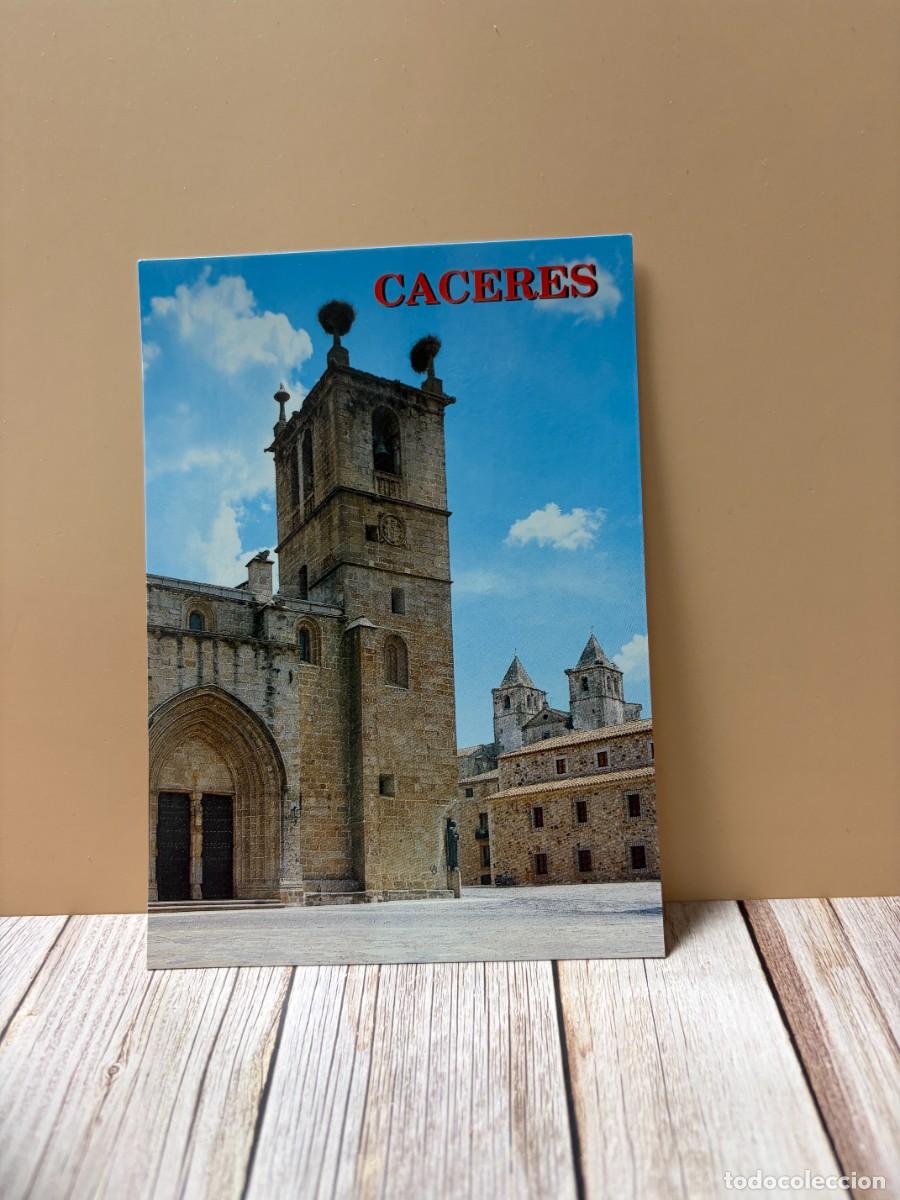 Postales: TARJETA POSTAL. C&Aacute;CERES. 2020.- PLAZA DE SANTA MAR&Iacute;A. CATEDRAL. EDICIONES ARRIBAS
