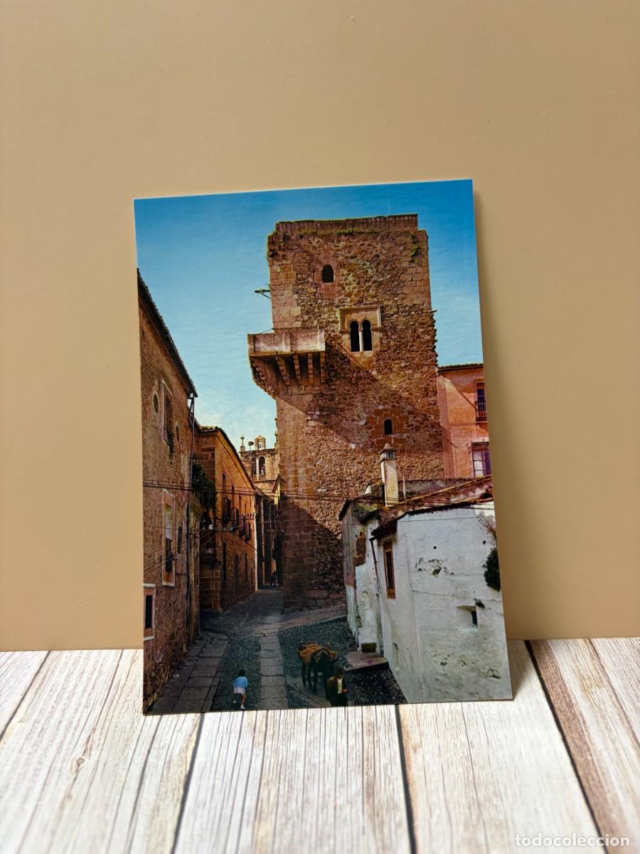 Postales: TARJETA POSTAL. C&Aacute;CERES. 2009.- TORRE DE LOS ESPADEROS. EDICIONES ARRIBAS