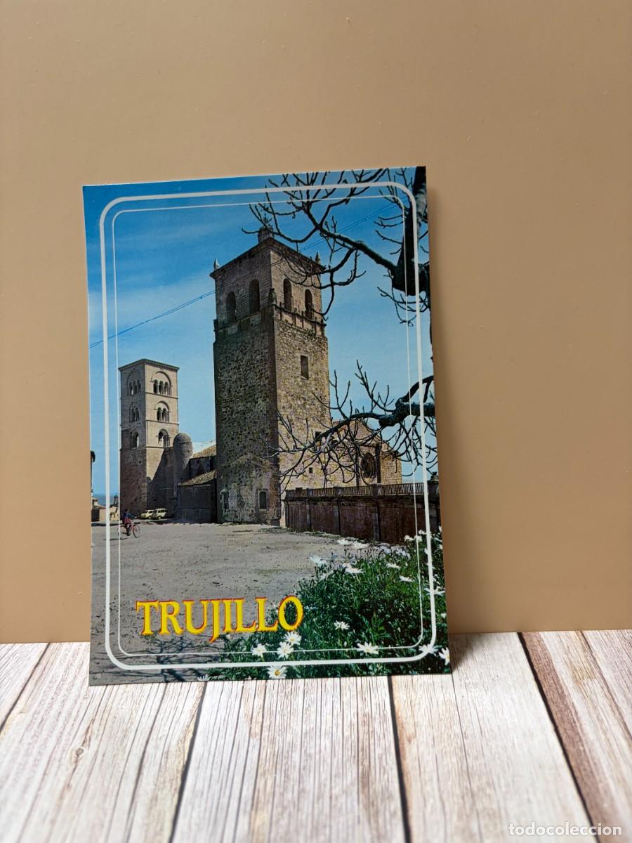 Postales: TARJETA POSTAL. C&Aacute;CERES. 25.- TRUJILLO. IGLESIA DE SANTA MAR&Iacute;A LA MAYOR. EDICIONES ARRIBAS