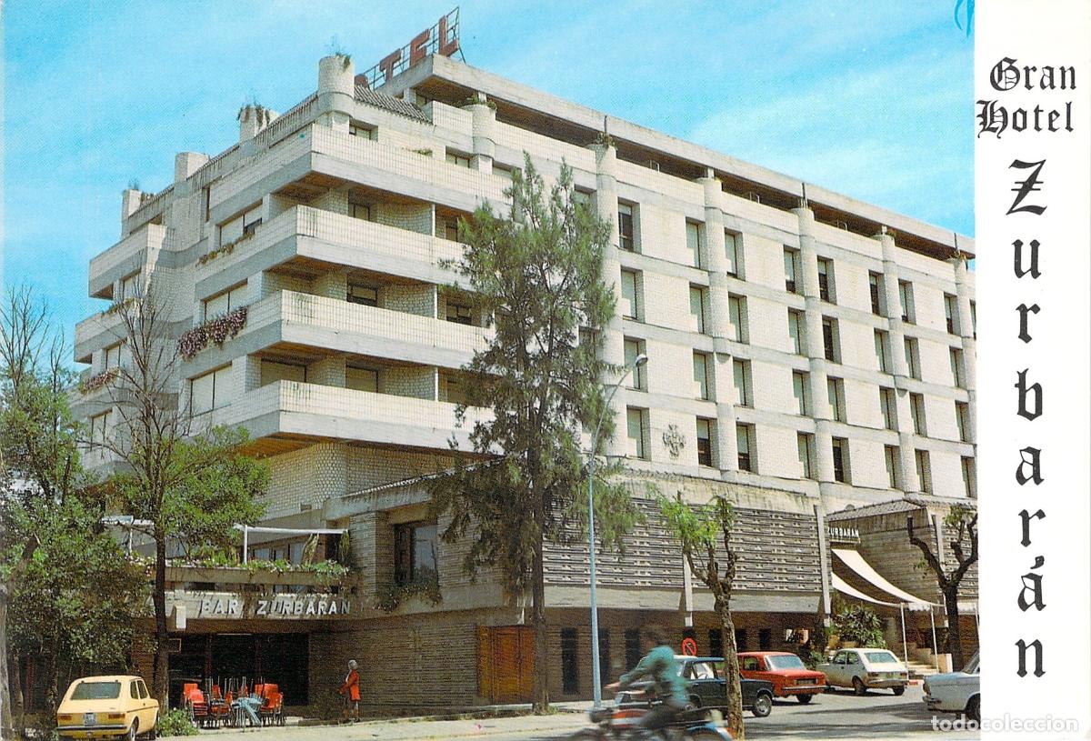 Postales: Postal Gran Hotel Zurbar&aacute;n Badajoz Extremadura Zerkowitz