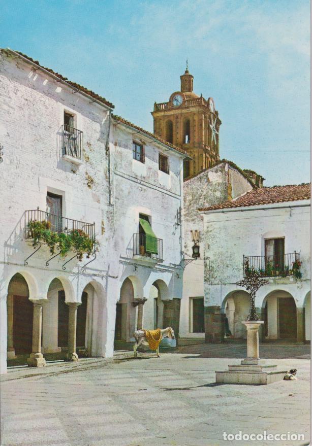 Postales: ZAFRA (BADAJOZ) PLAZA DEL 7 DE AGOSTO &ndash; GARCIA GARRABELLA N&ordm;2 &ndash; S/C