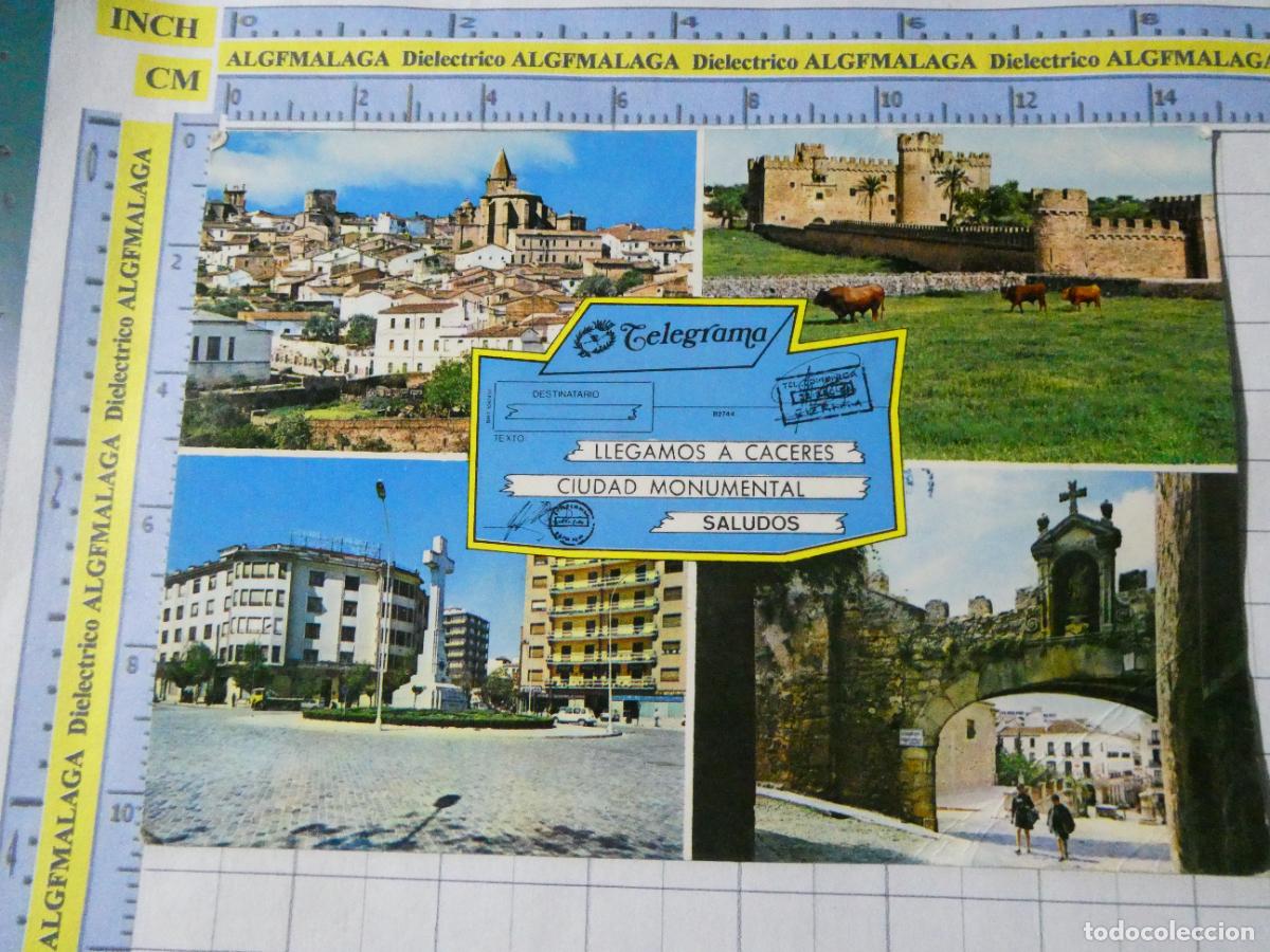 Postales: POSTAL DE C&Aacute;CERES. A&Ntilde;O 1975. VISTAS 7169 VISTAS. 1534