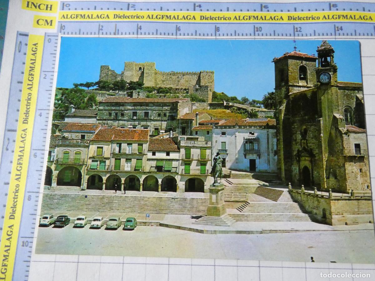 Postales: POSTAL DE C&Aacute;CERES. A&Ntilde;O 1969. TRUJILLO PLAZA MAYOR FITER. 1536