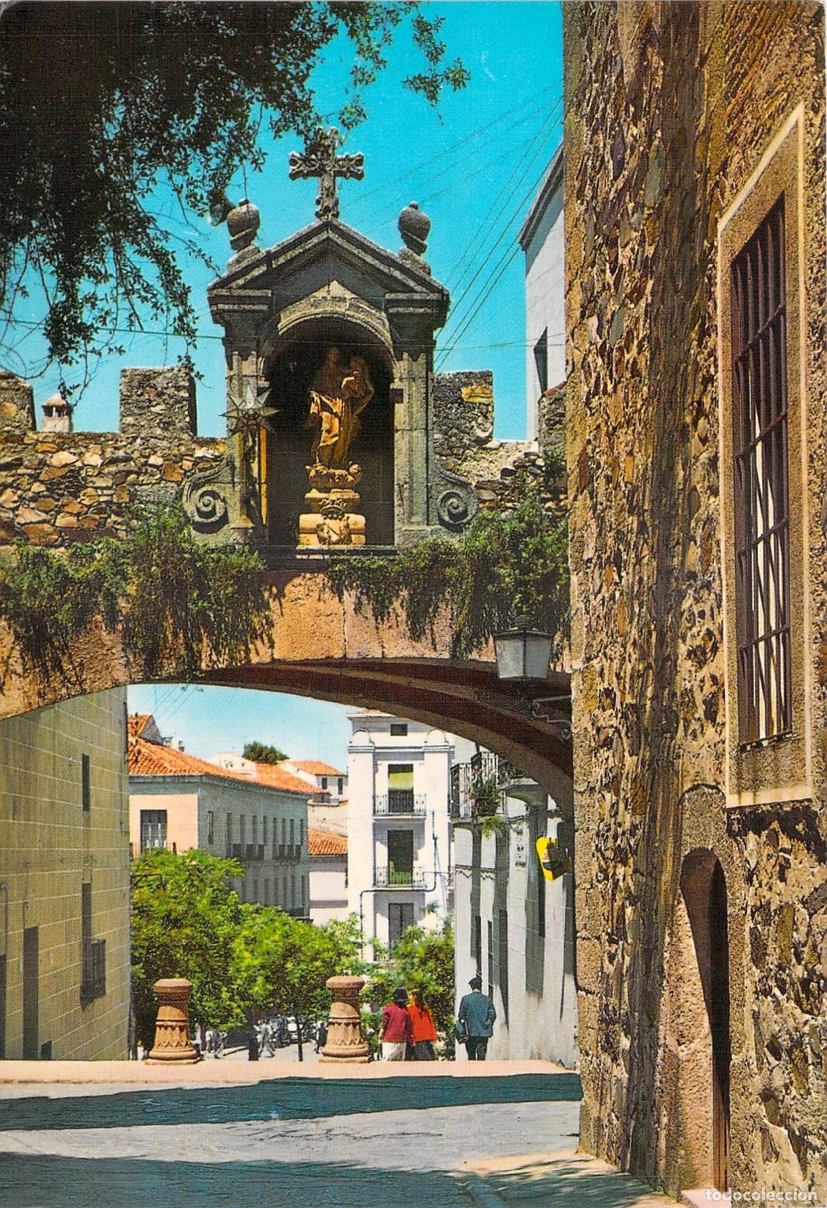 Postales: Postal de C&aacute;ceres, Arco de la Estrella, Extremadura