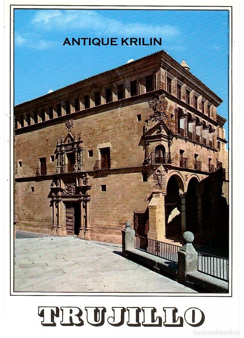 Postales: TRUJILLO N&ordm; 21 PALACIO DUQUES DE SAN CARLOS / EDICIONES ARRIBAS / SIN FRANQUEAR