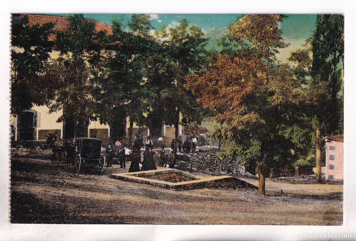 Postales: POSTAL. HERV&Aacute;S. BALNEARIO DEL SALUGRAL. C&Aacute;CERES.