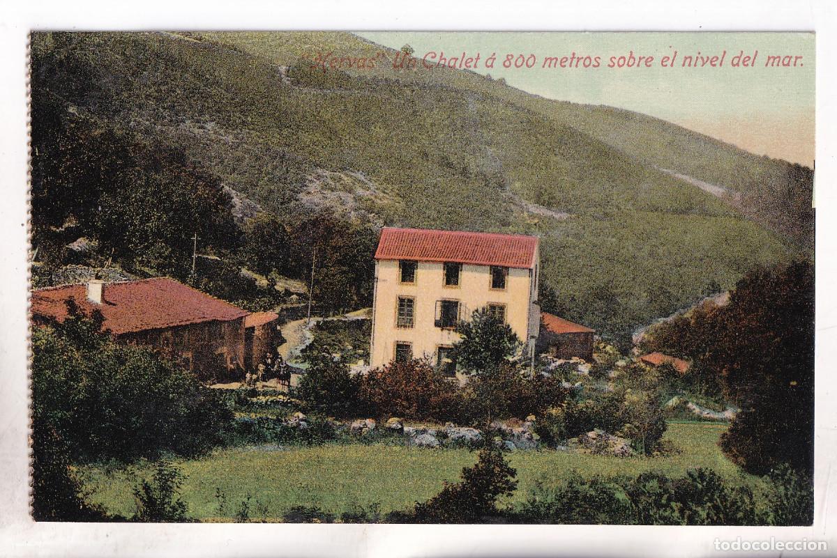 Postales: POSTAL. HERV&Aacute;S. UN CHALET A 800 METROS SOBRE EL NIVEL DEL MAR. C&Aacute;CERES