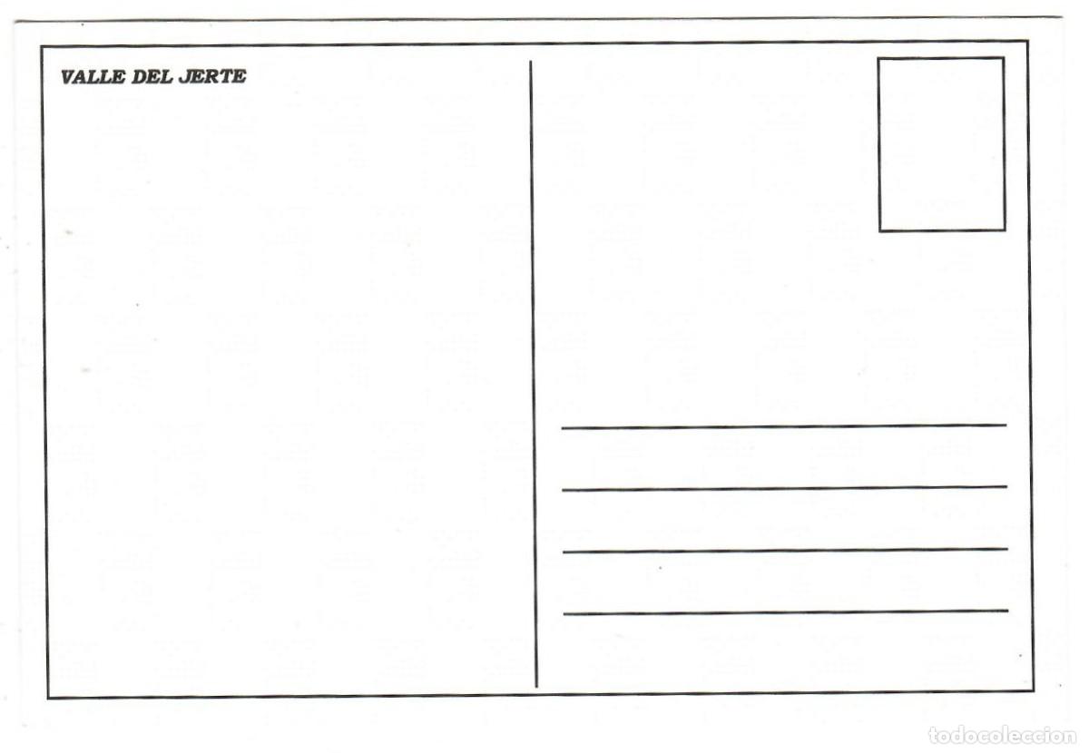 Postales: VALLE DEL JERTE / SIN EDITOR / SIN FRANQUEAR - Foto 2