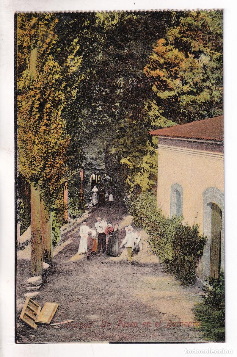 Postales: POSTAL. HERV&Aacute;S. UN PASEO EN EL BALNEARIO. C&Aacute;CERES
