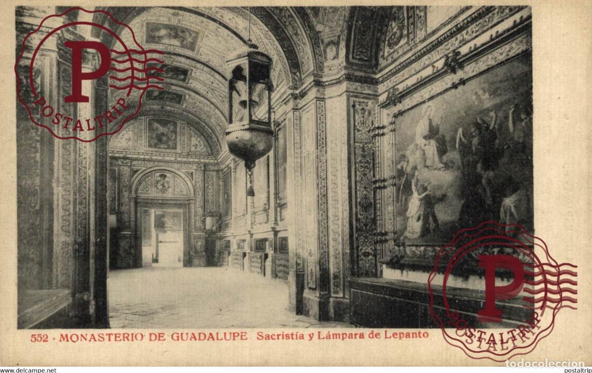 Postales: CACERES. GUADALUPE. MONASTERIO.