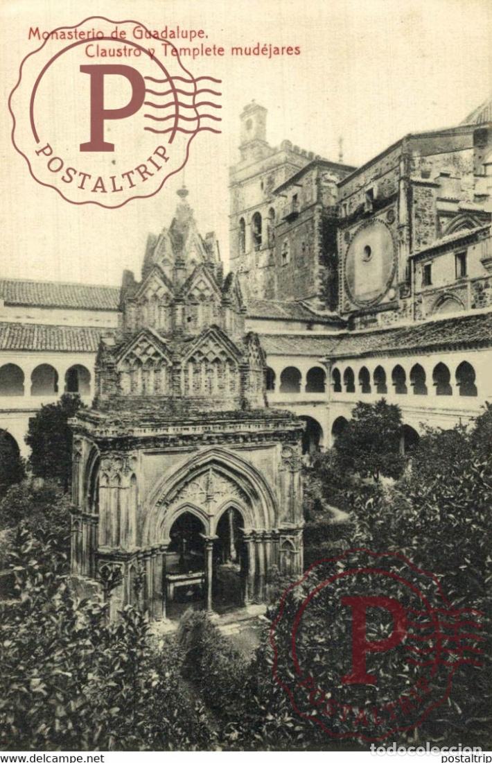 Postales: CACERES. MONASTERIO DE GUADALUPE.