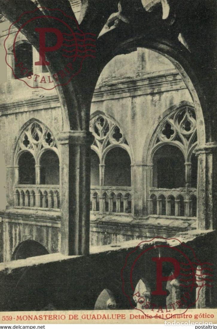 Postales: CACERES. MONASTERIO DE GUADALUPE.