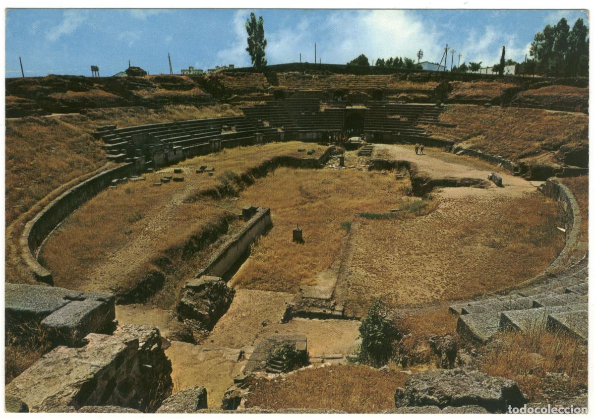 Postkarten: M&Eacute;RIDA (Badajoz)_Anfiteatro Romano_Garc&iacute;a Garrabella. 26 / Teatros romanos Hispania