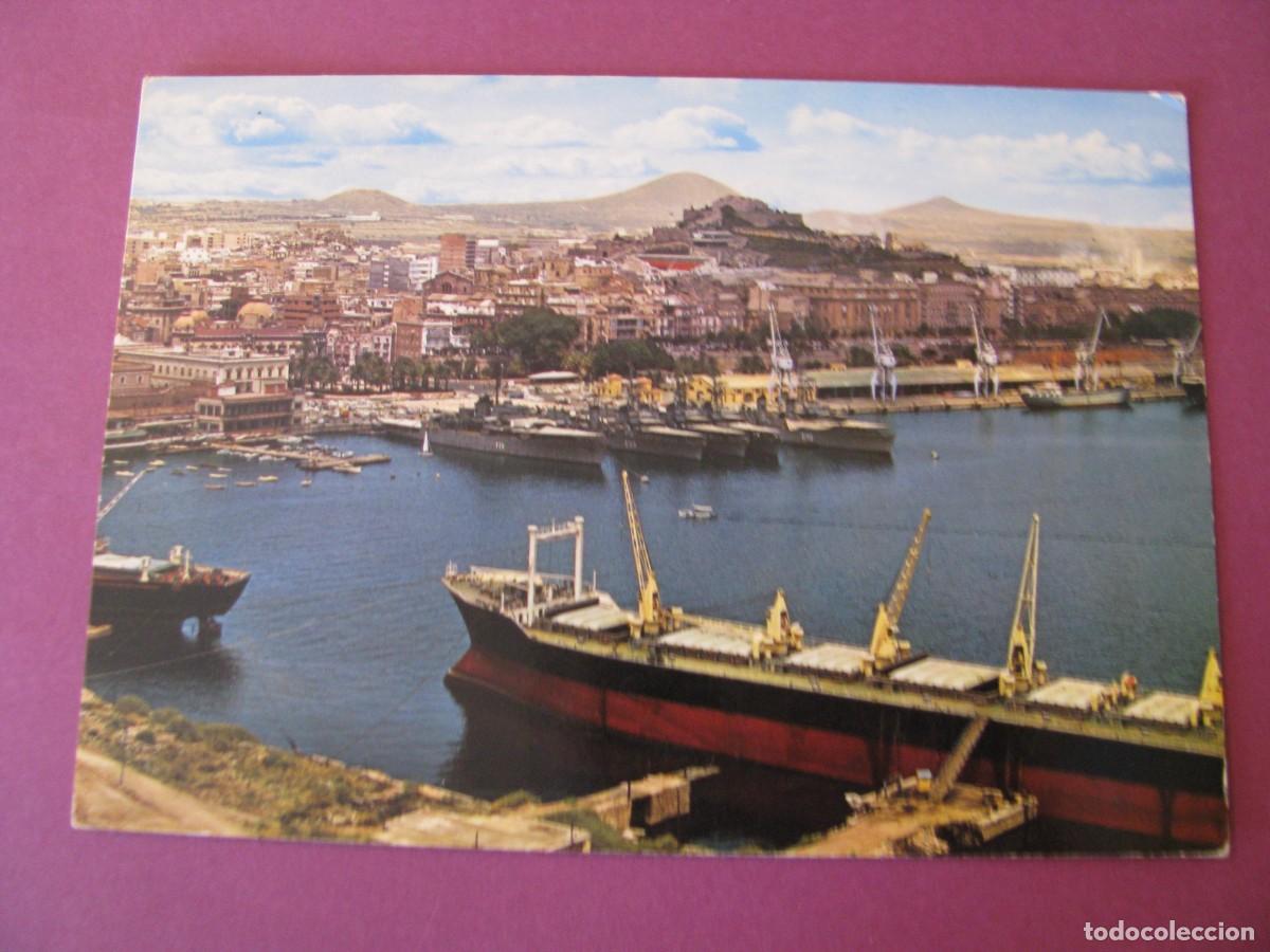Postales: POSTAL DE CARTAGENA. VISTA PARCIAL DEL MUELLE. GARCIA GARRABELLA