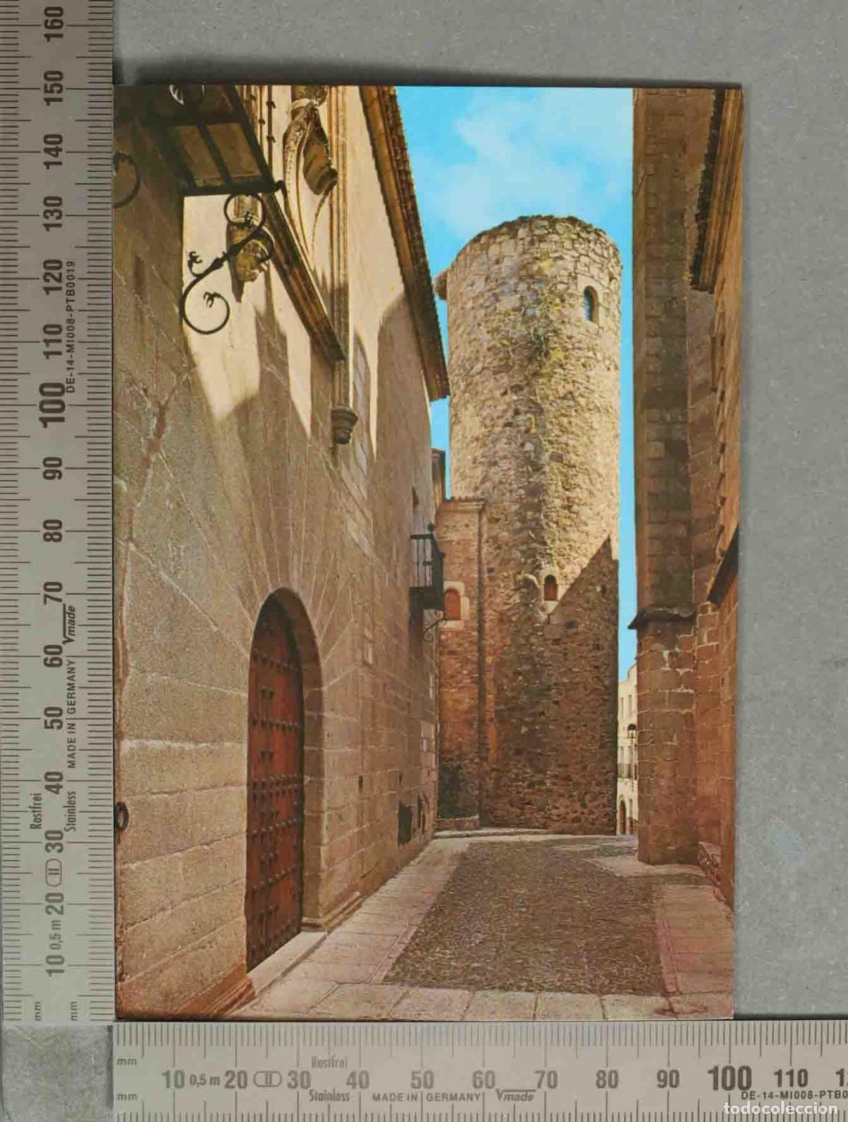 Postais: POSTAL. C&aacute;ceres - Palacio de Carvajal - Torre Redonda