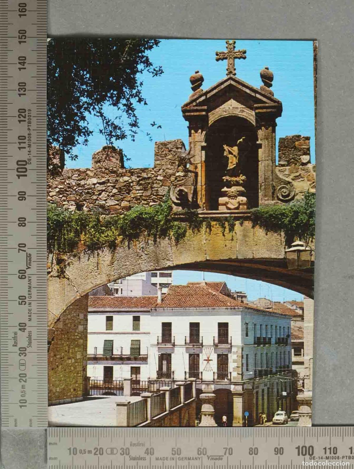 Postais: POSTAL. C&aacute;ceres - Arco de la Estrella - Plaza Mayor