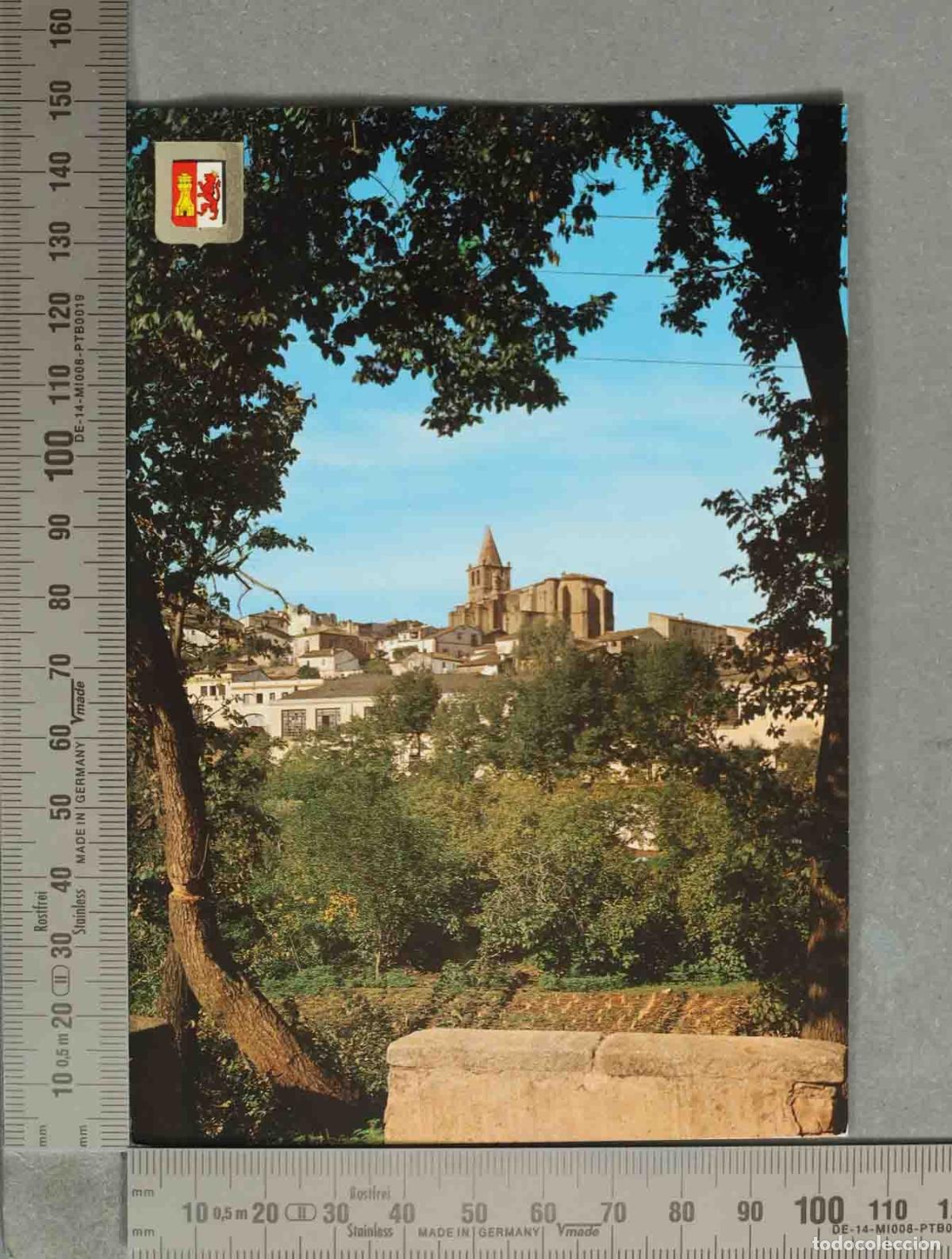 Postais: POSTAL. C&aacute;ceres - Vista parcial - Iglesia de Santiago