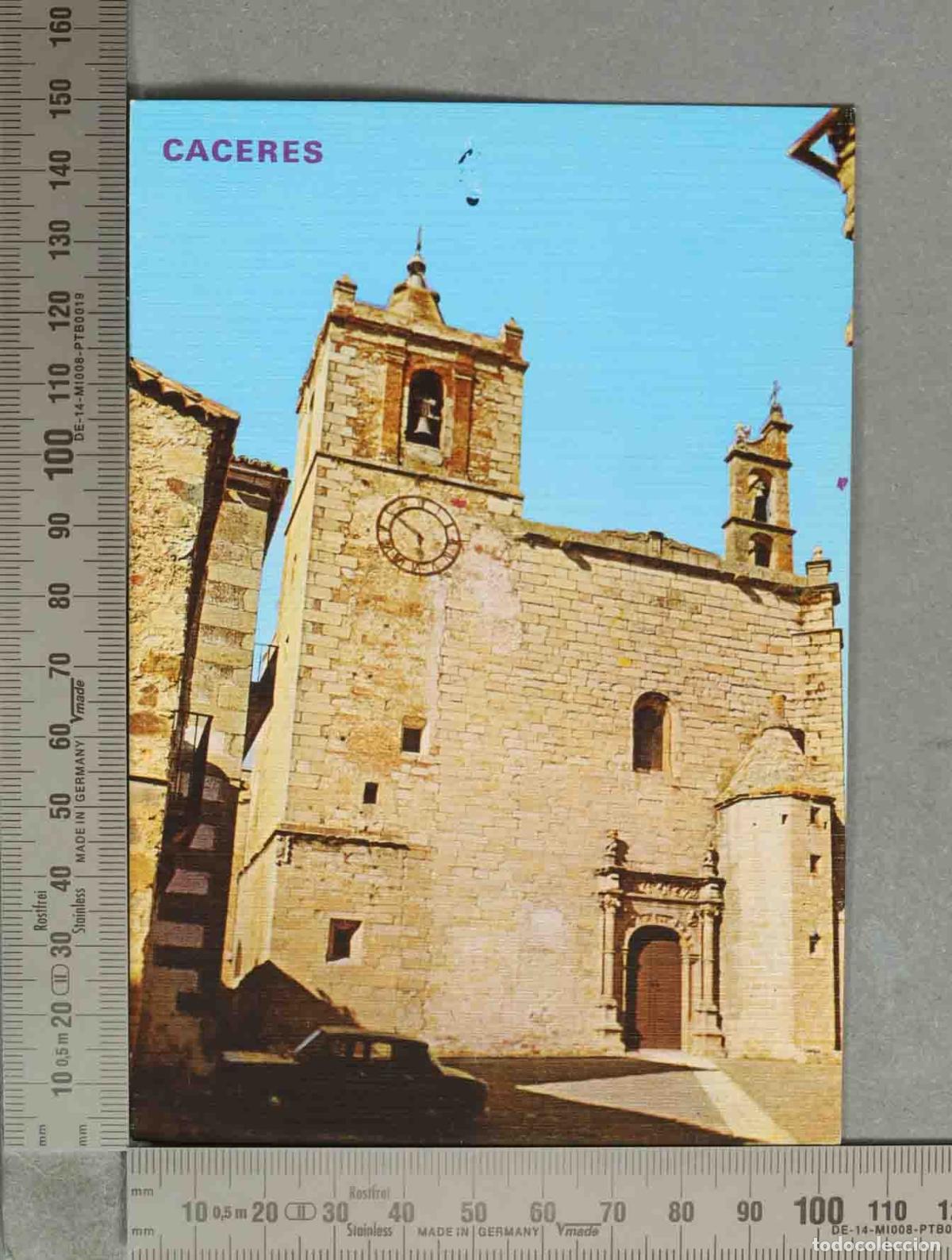 Postais: POSTAL. C&aacute;ceres - Iglesia de San Mateo