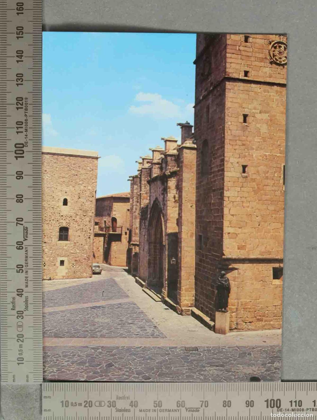 Postais: POSTAL. C&aacute;ceres - Plaza de Santa Mar&iacute;a