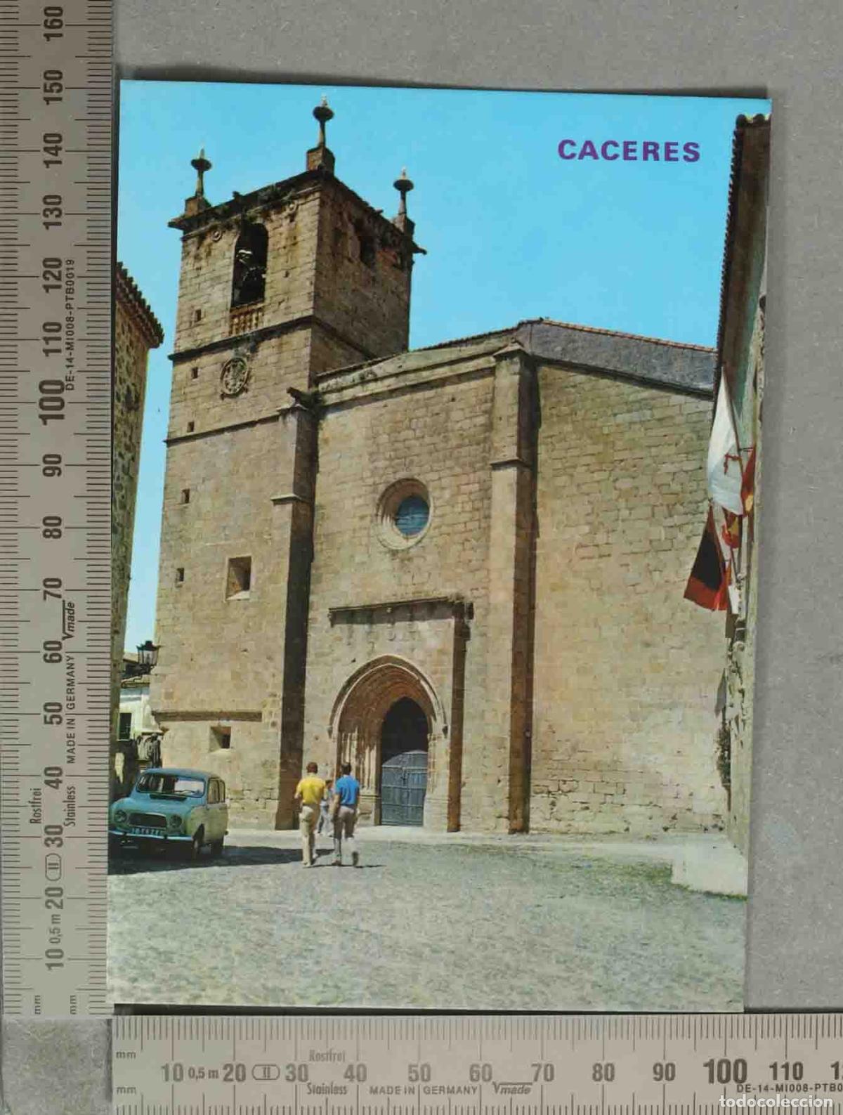 Postais: POSTAL. C&aacute;ceres - Concatedral de Santa Mar&iacute;a
