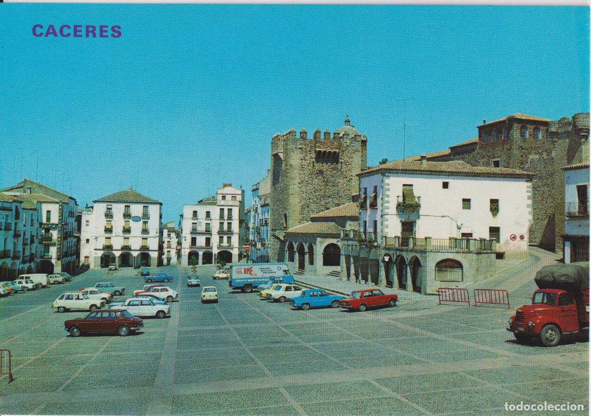 Postales: CACERES, PLAZA GENERAL MOLA &ndash; EDICIONES PARIS N&ordm;424 &ndash; S/C