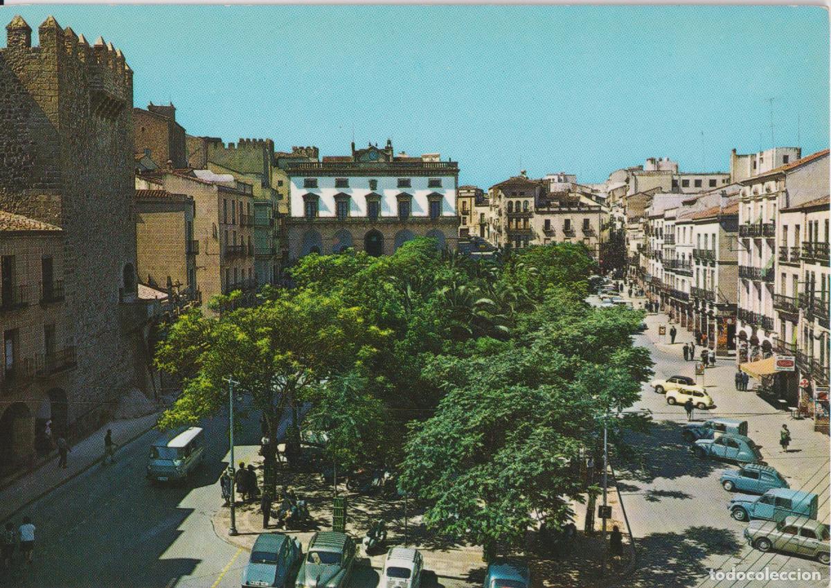 Postales: CACERES, PLAZA DEL GENERAL MOLA &ndash; GARCIA GARRABELLA N&ordm;8 &ndash; S/C