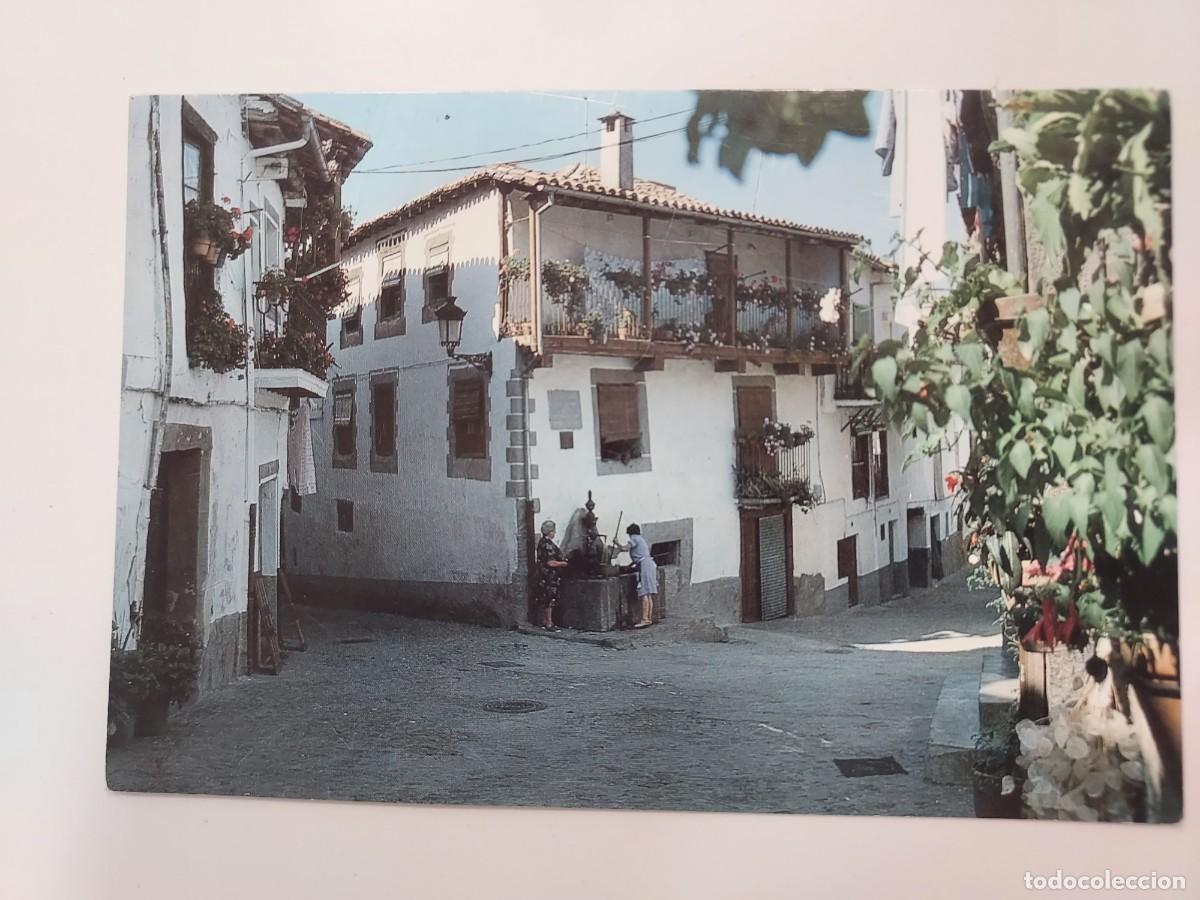 Postales: POSTAL HERVAS CALLE ABAJO ENTRADA AL BARRIO HEBREO. SIN CIRCULAR. CACERES. FOTO MARTIN