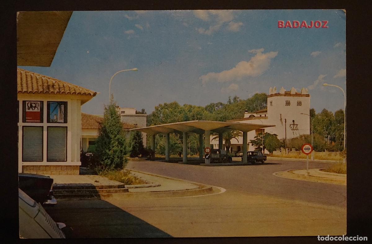 Postales: Badajoz, frontera de Caya, postal circulada en el a&ntilde;o 1970, con sello y matasellos