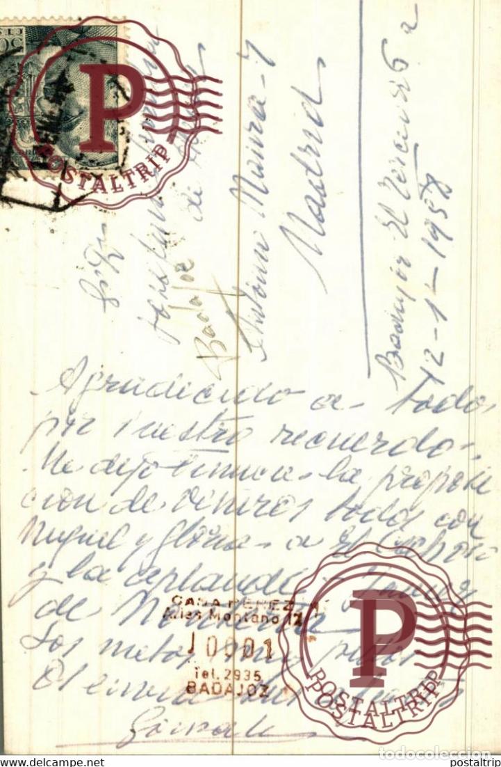 Postales: BADAJOZ. CASA PEREZ. - Foto 2