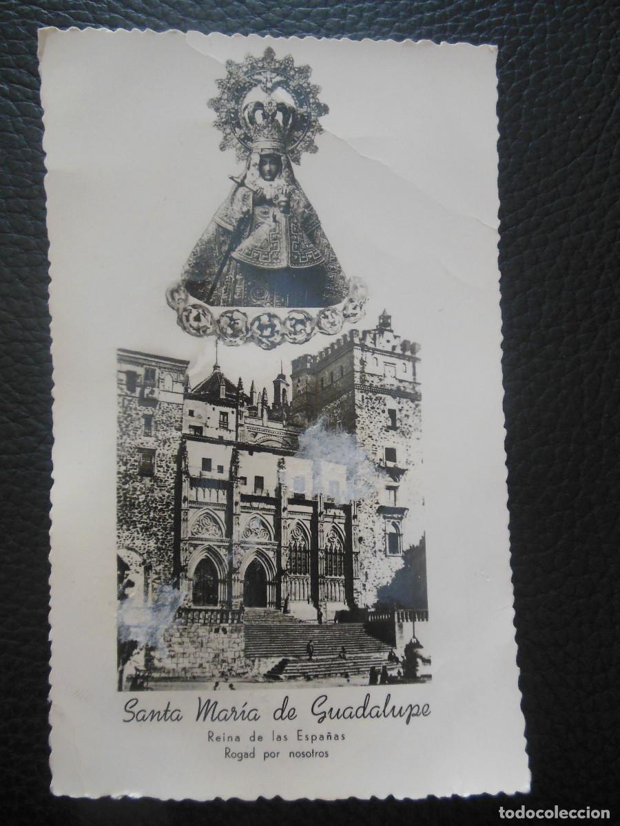 Postales: TARJETA POSTAL FOTOGR&Aacute;FICA VIRGEN SANTA MARIA DE GUADALUPE CACERES - CASA CESARAUGUSTA CIEZA MURCIA