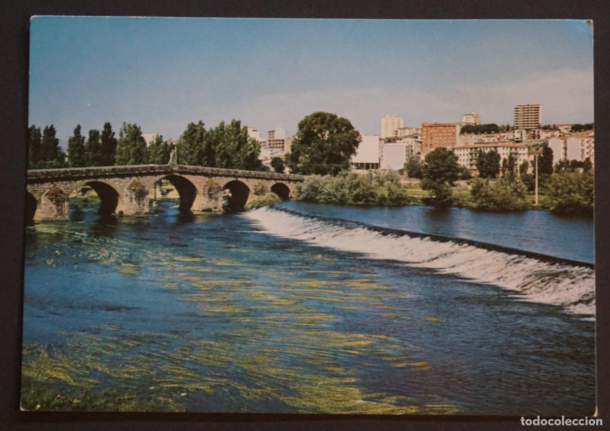 Postales: Plasencia (C&aacute;ceres). Puente Nueevo, postal circulada y editada el a&ntilde;o 1969.