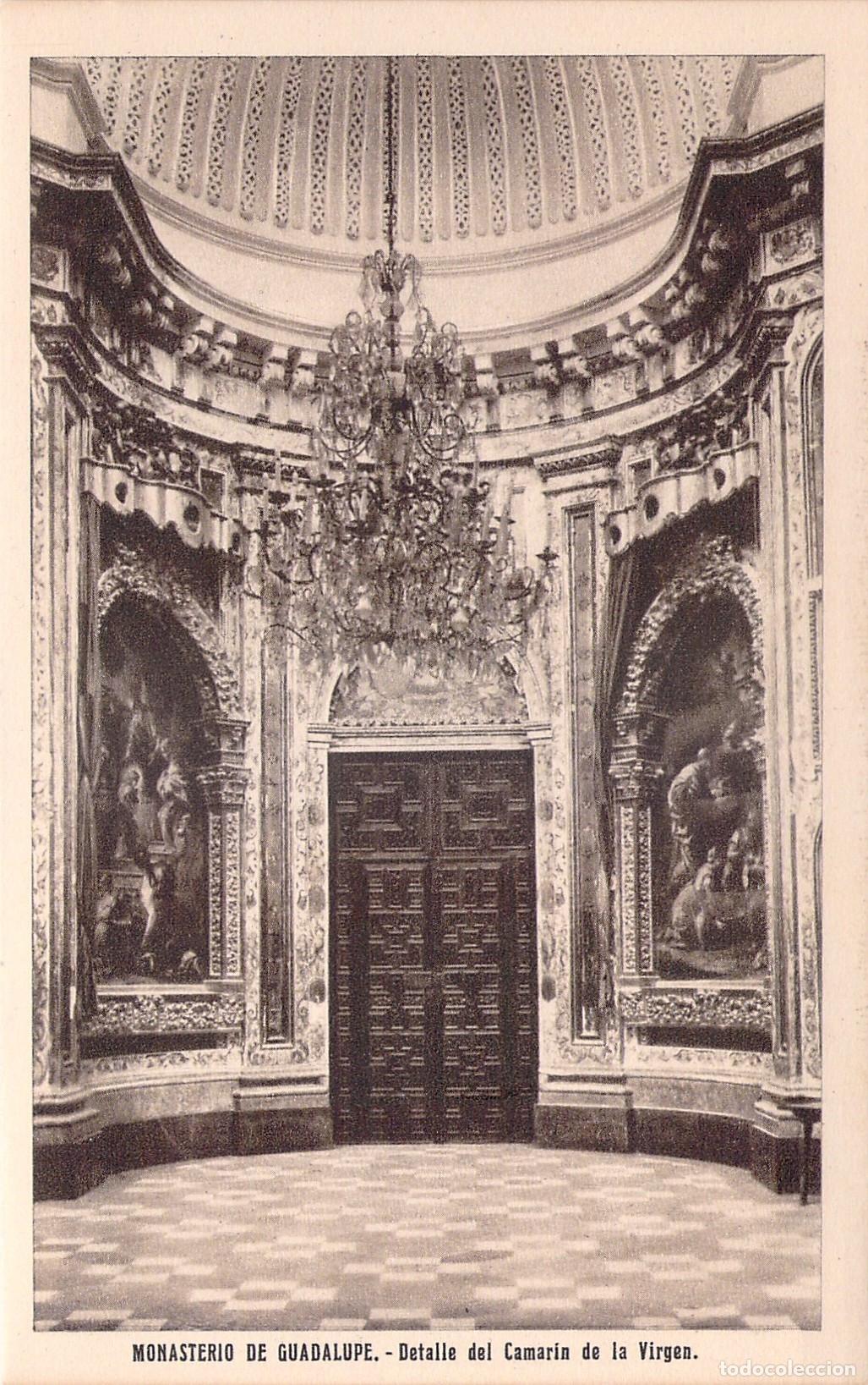 Postales: Postal Monasterio de Guadalupe - Camar&iacute;n de la Virgen