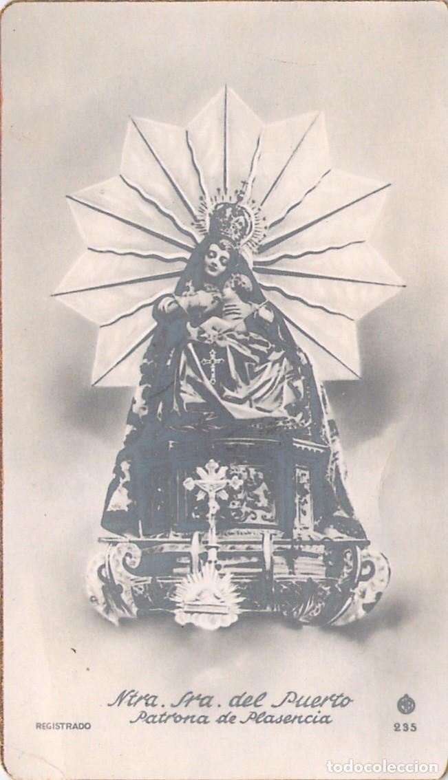 Postales: Estampa Recordatorio Virgen del Puerto Plasencia Patrona